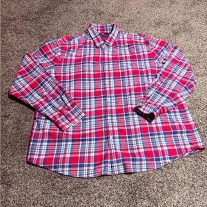 Vineyard Vines Multicolor Plaid Men's Shirt size xxl